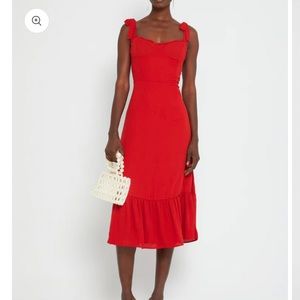 Red O.P. T dress never worn